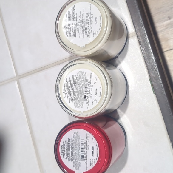 *THREE* Bath & Body Works Single Wick Candles - Tis the Season, Candy Apple, etc - Picture 3 of 3